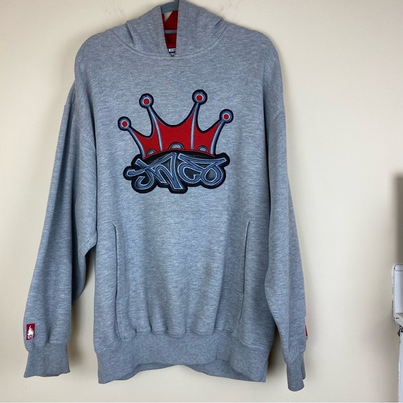 JNCO Other - Vintage Y2K Skateboard JNCO Jeans embroidered pullover Hoodie Large